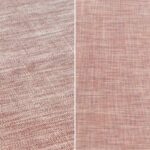 Dusty pink heathered dinner napkin.