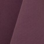 Claret purple cotton tablecloth and dinner napkin.