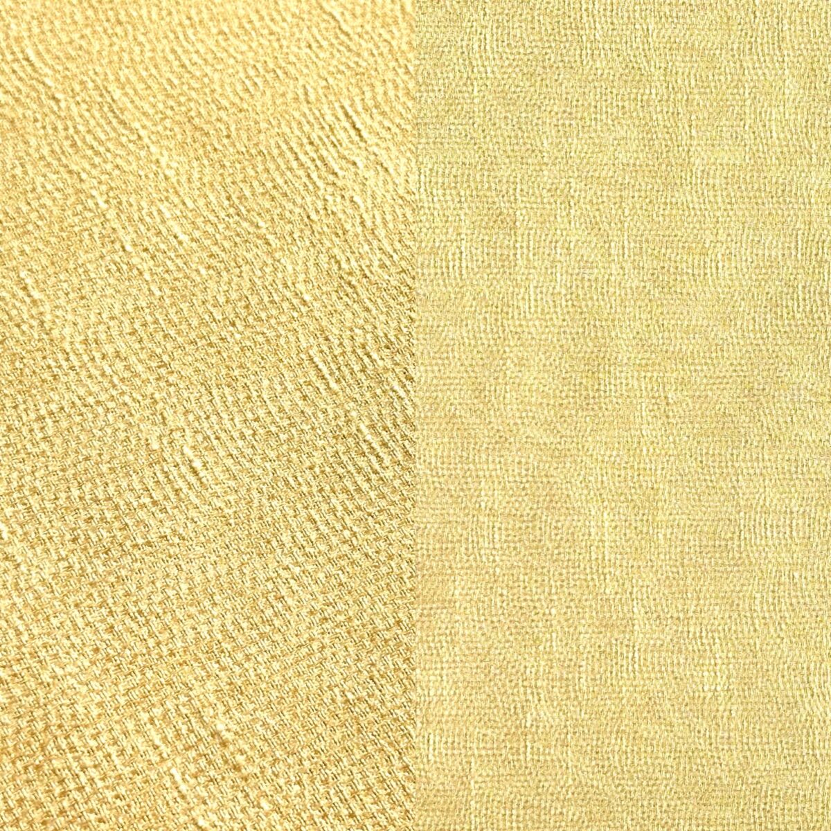 Saturated yellow textured napkin.