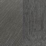 Charcoal textured tablecloth, runner, cocktail napkin, and dinner napkin.