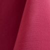 Hot pink polyester tablecloth, runner, sash, and dinner napkin.