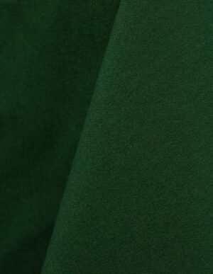 Hunter green cotton tablecloth and dinner napkin.