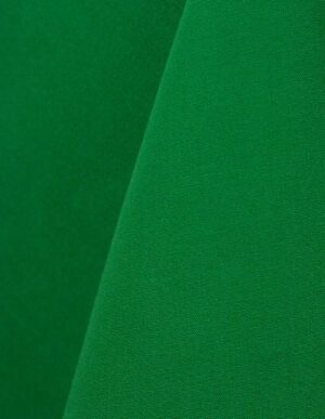 Kelly green cotton tablecloth and dinner napkin.