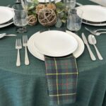 Hemlock with Scottish Plaid Napkins