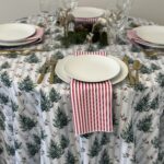 Yuletide with Peppermint Napkin
